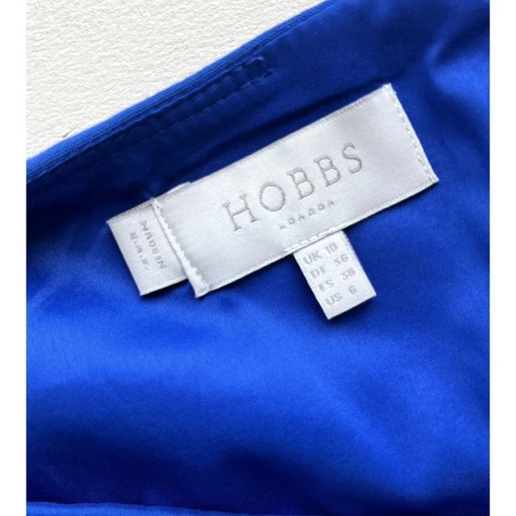 Hobbs London Cobalt Blue Shift Dress 6 - Picture 5 of 5